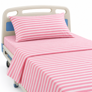 Deluxe Room Striped Bed Sheet