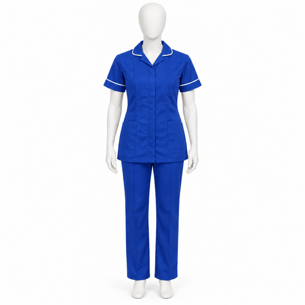 nursing-staff-dress-blue Nursing Staff Dress