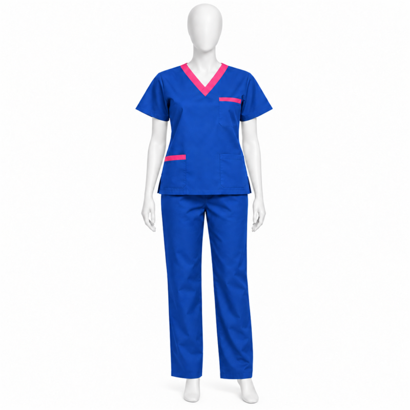 Women's Contrast-Trim Staff Uniform