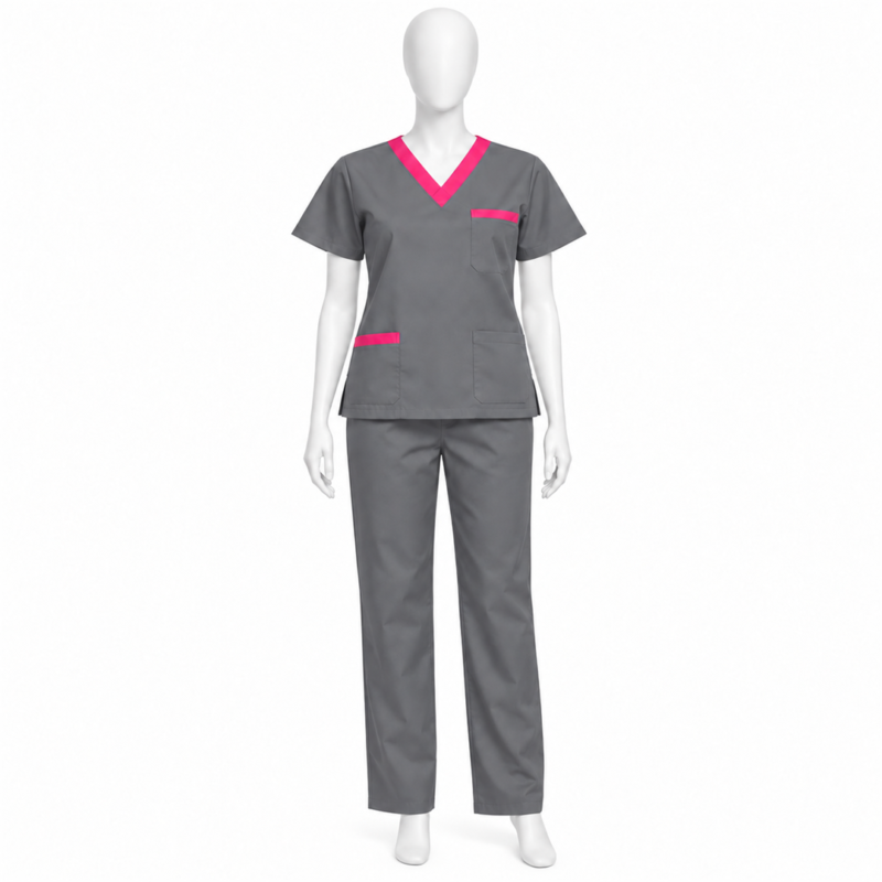 Women's Contrast-Trim Staff Uniform