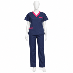 Women's Contrast-Trim Staff Uniform