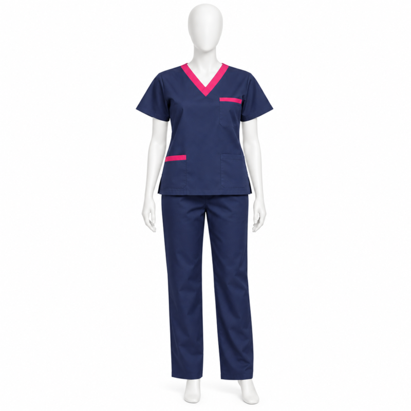 Women's Contrast-Trim Staff Uniform