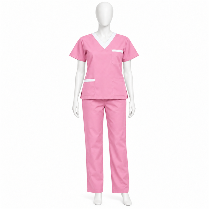 Women's Contrast-Trim Staff Uniform